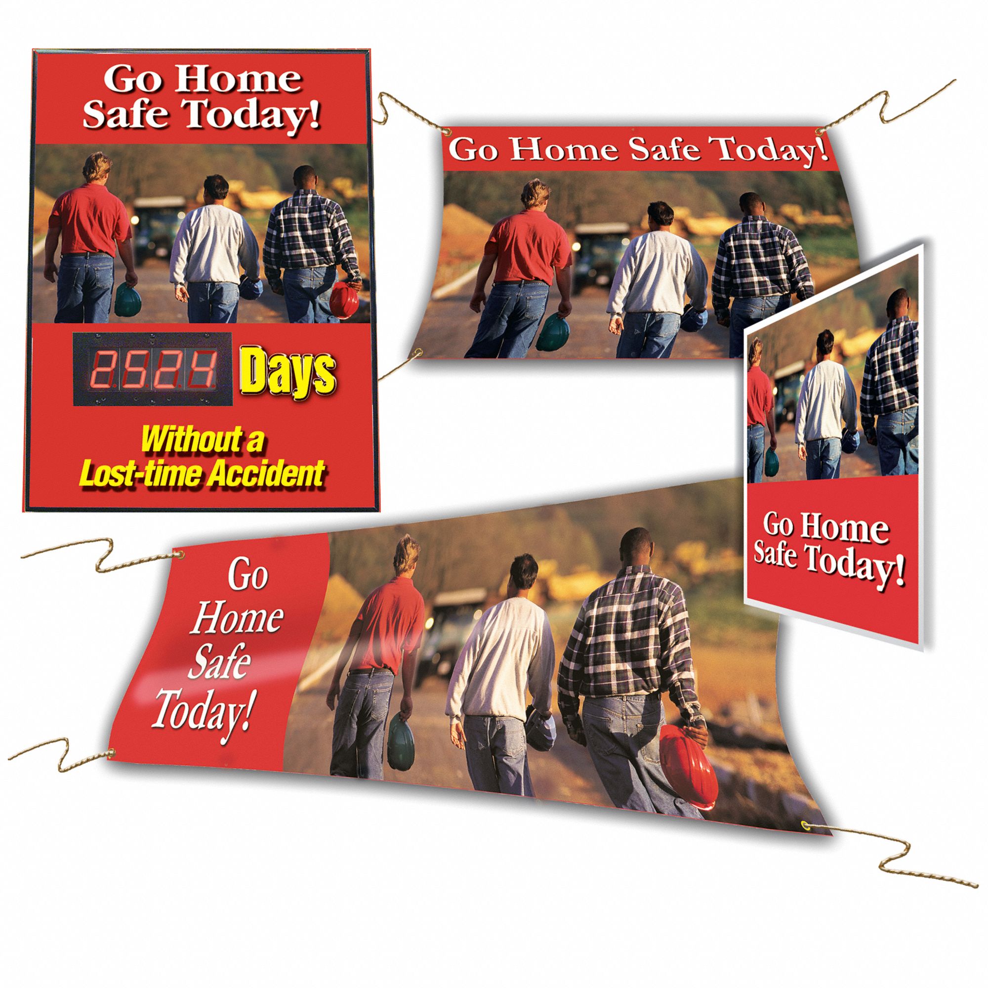 Safety Scoreboard Kit, PK4