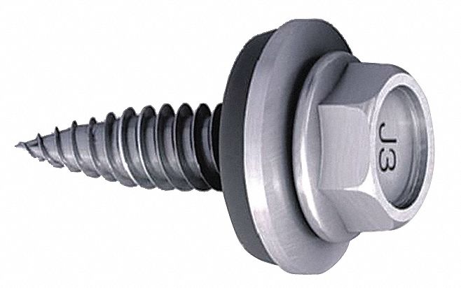 Selfdrilling Screw, Use W PV Mount, Pk500