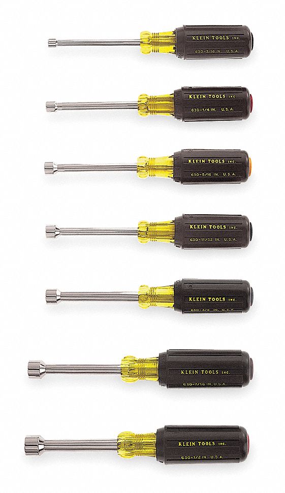 Nut Driver Set, 7 PC