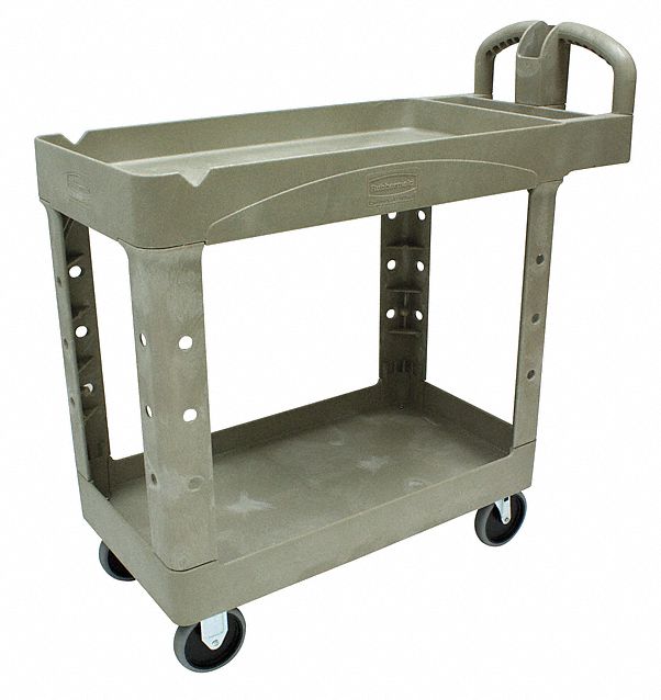Utility Cart, 500 lb. Load Cap., PE