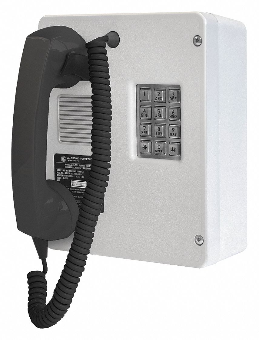 Telephone, Industrial Indoor, Single Line