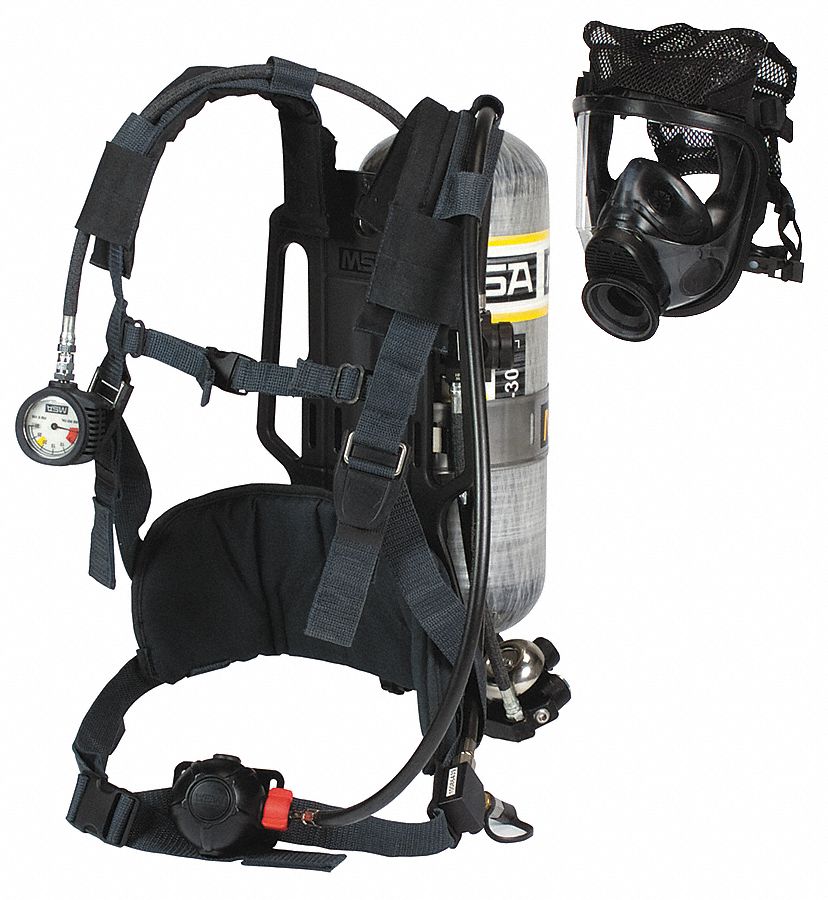 Industrial SCBA, Aluminum, Universal