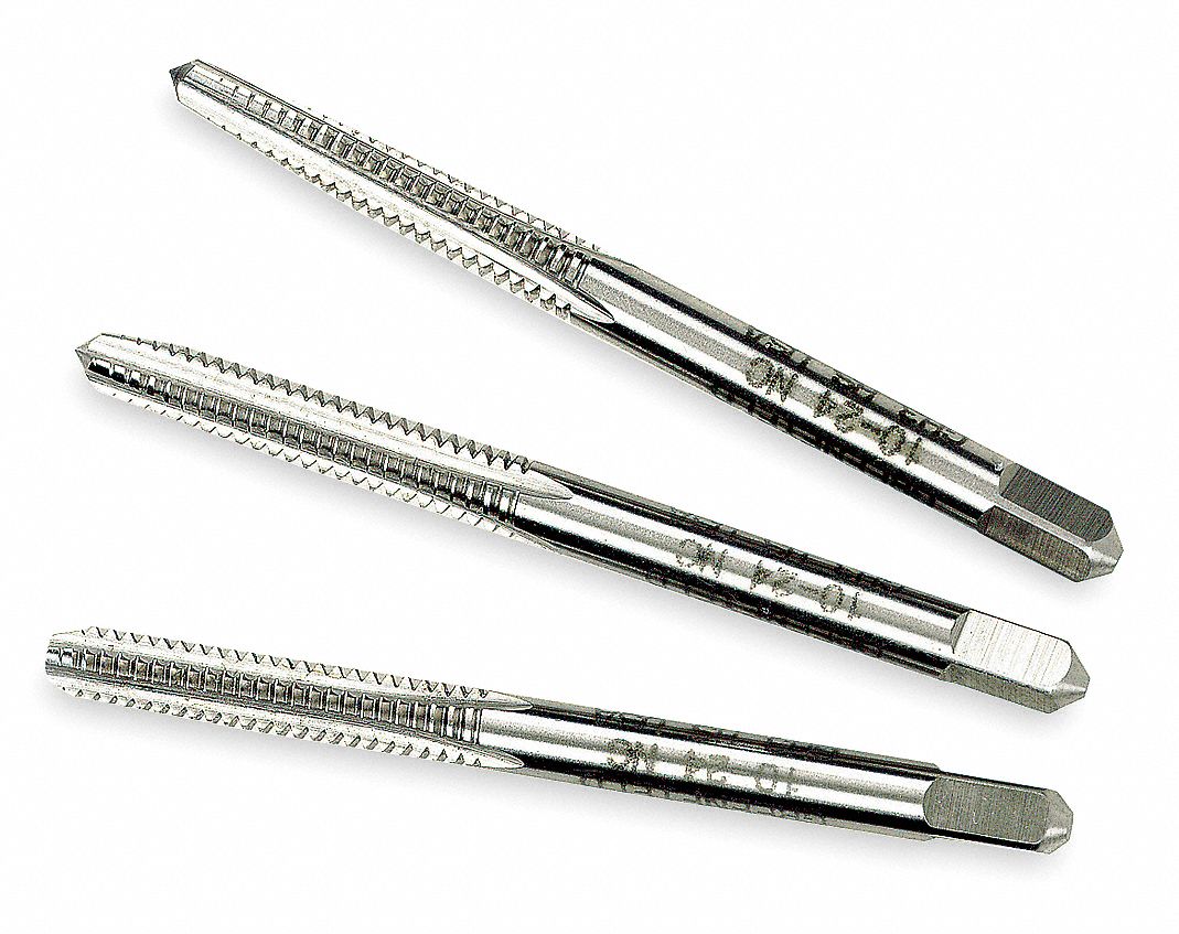 Hand Tap Set, 3 PC, HSS, 1 1/4-12, H4 Limit