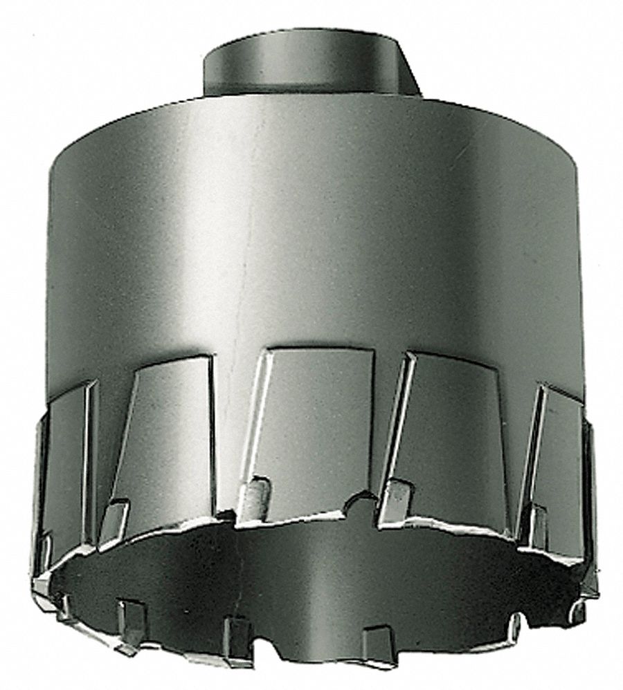 Carbide Hole Cutter, 15/16 In, Cut D 2 In