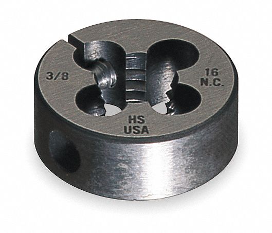 Rd Adjustable Die, HSS, M5x0.8