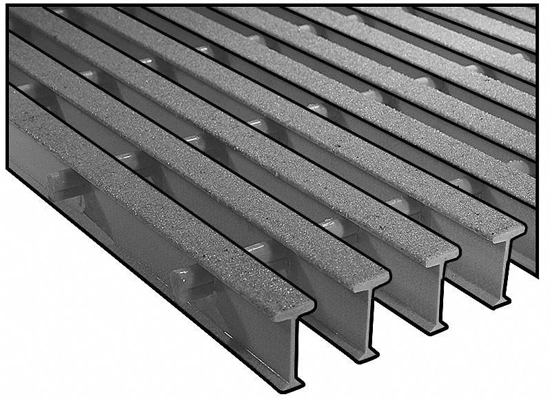 Grating, Pultruded, ISOFR, 1 1/2 In, 2 x3 Ft