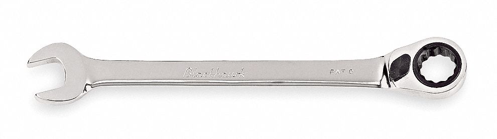 Ratcheting Combination Wrench, 1/2 in.