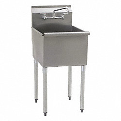 Utility Sink,430 Stainles Steel,28 In W - Utility Sinks and Laundry ...