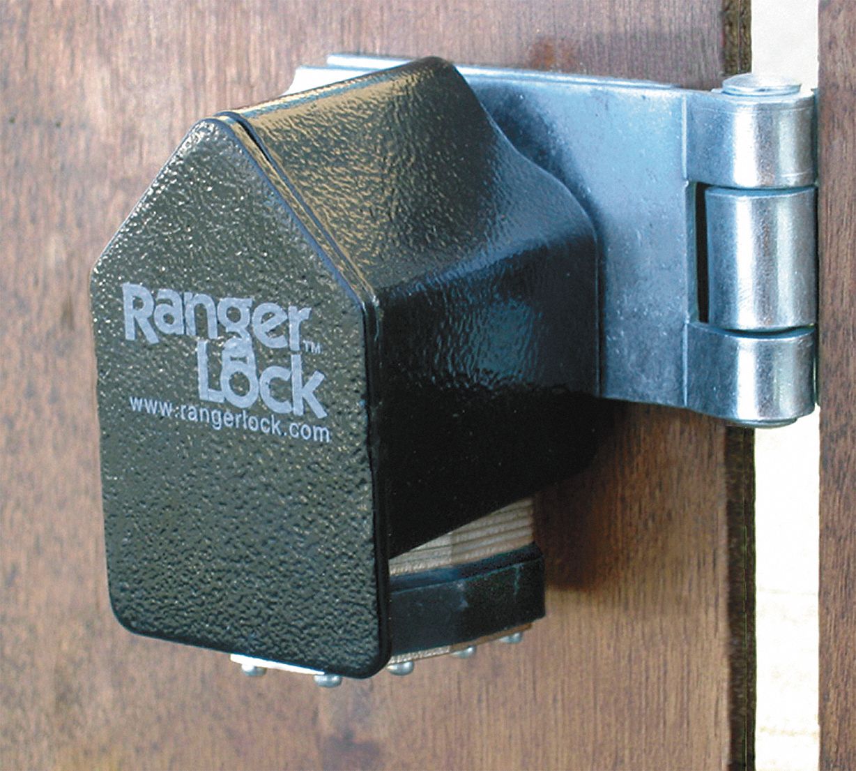 Lock Guard, Steel, 2 1/8x3 5/8x2 1/2 In