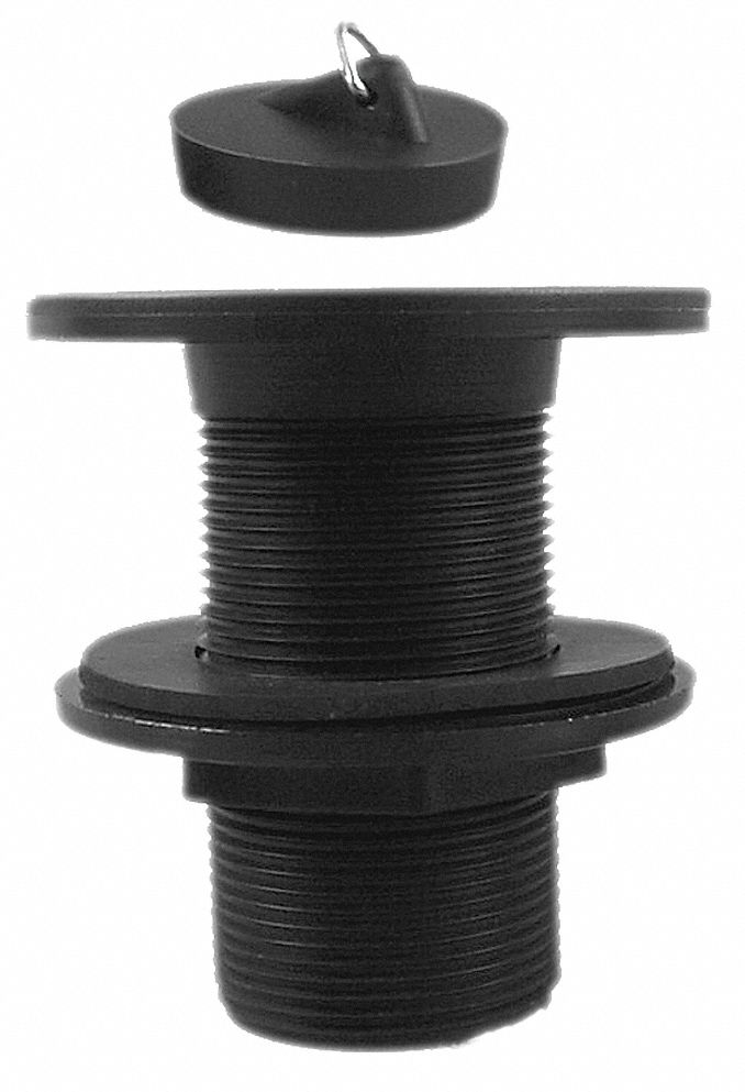 Waste Assembly, Polypropylene, 5 In L