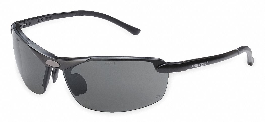 Tactical Safety Glasses, Gray, Antifog