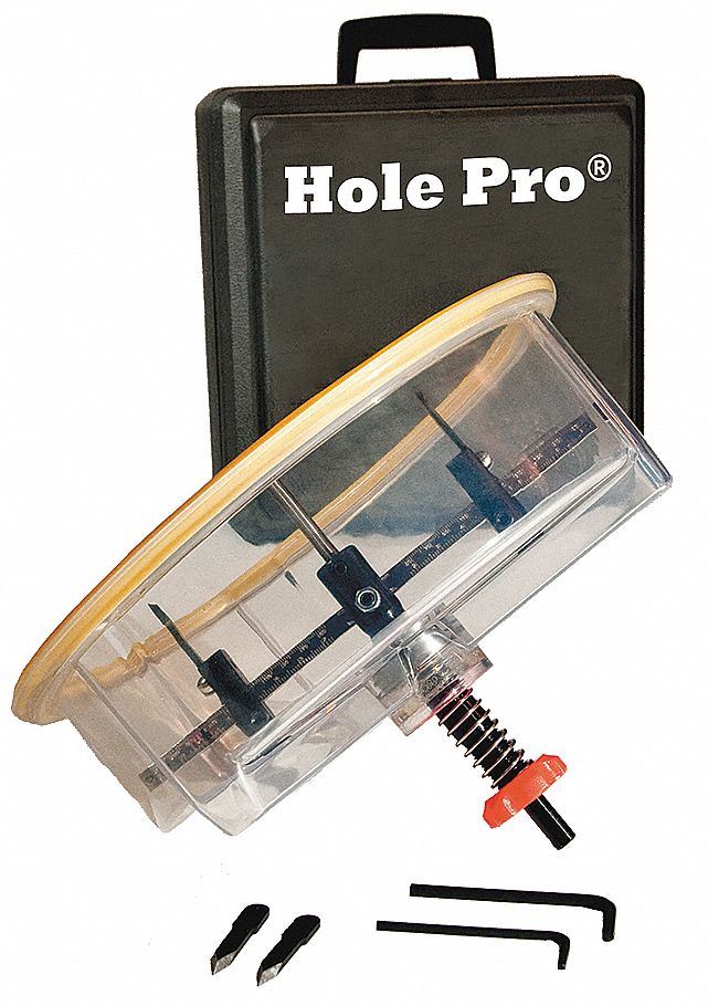 Hole Cutter Kit, 1-7/8 to 9.25 In Cut Dia