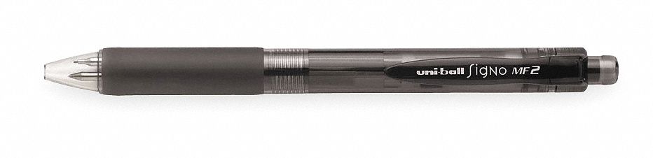 Gel Pen/Mechanical Pencil, Stick, Med, Blk