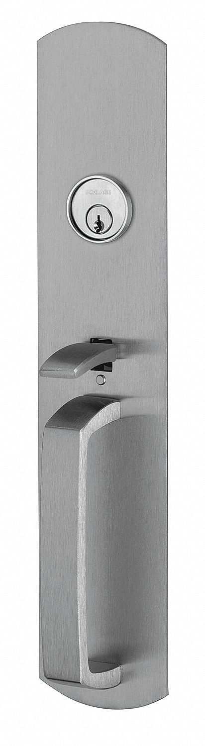 Cross Bar Exit Trim, Rim Thumbpiece Trim