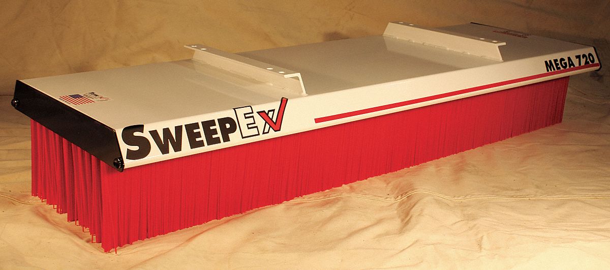 Mega Series Broom, 72 In W, 11 In H