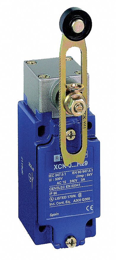 Limit Sw, Var L Thermo Roller Lever, 10A
