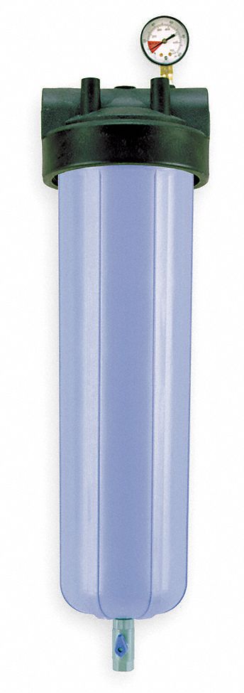 Bag Filter Housing, Poly, 1 In, Bag Sz 410