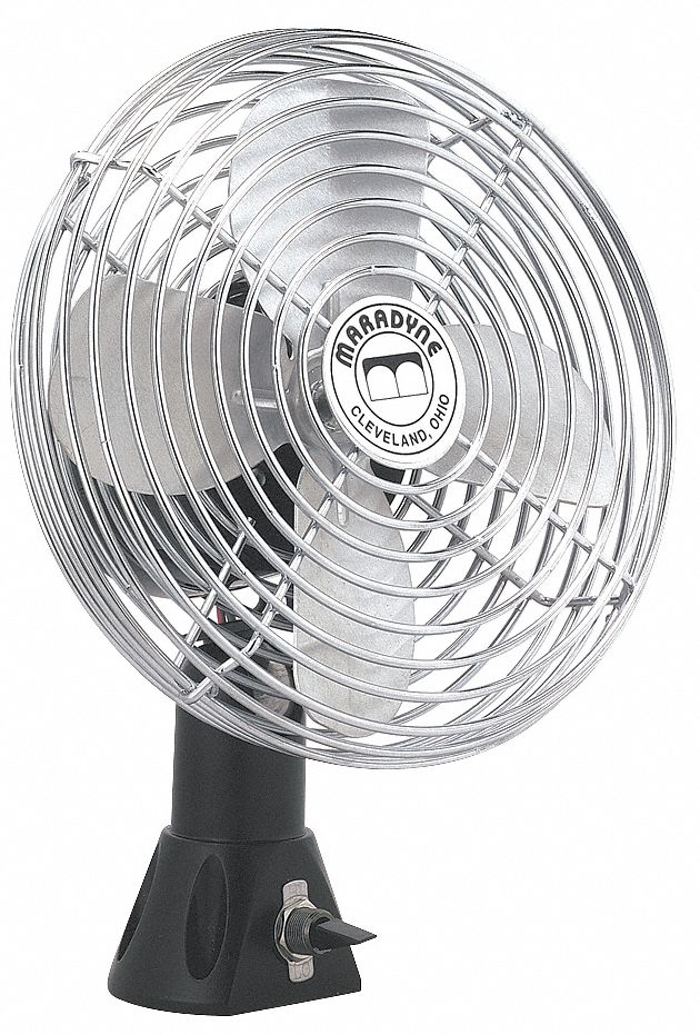 Compact Bolt-On Fan, 24VDC, 6-1/2 in. Dia.