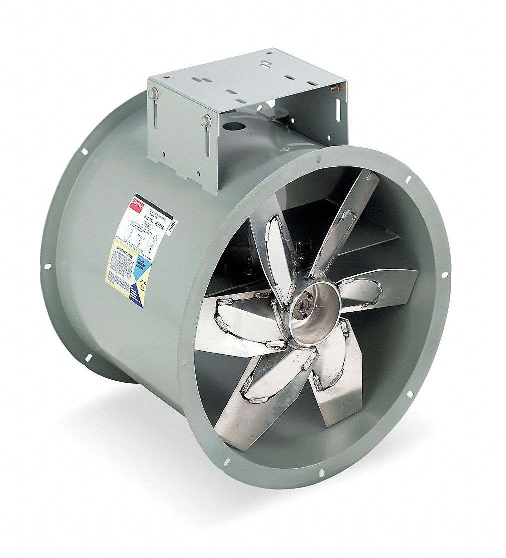 Tubeaxial Fan, 31 In. H, 21 In. W