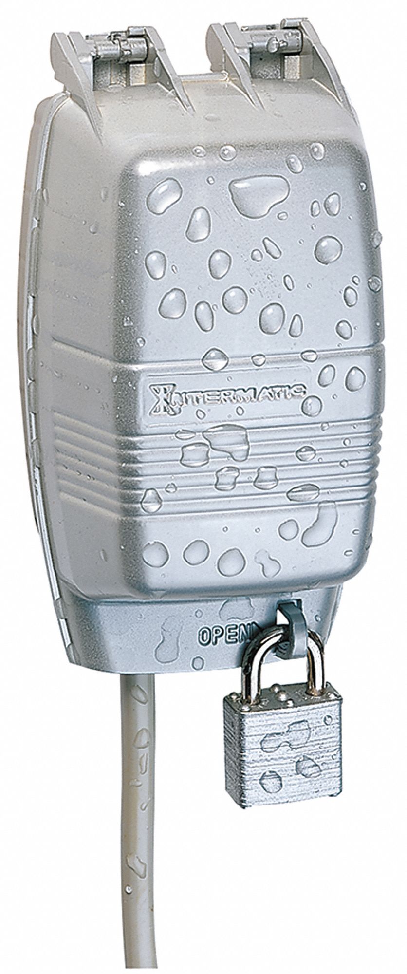 Weatherproof Cover, Die Cast, 1 Gang, White