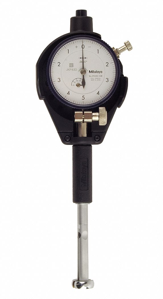 Dial Bore Gage, 0.4-0.7, 2.4In Probe