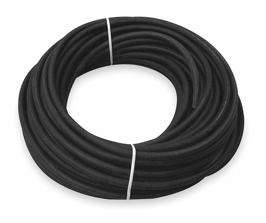 Tubing, EPDM 1/4 In ID, 100 Ft.