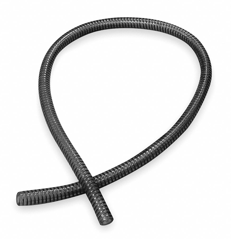 Hose, Clear PVC w/wire, 25 Ft, 3 In OD