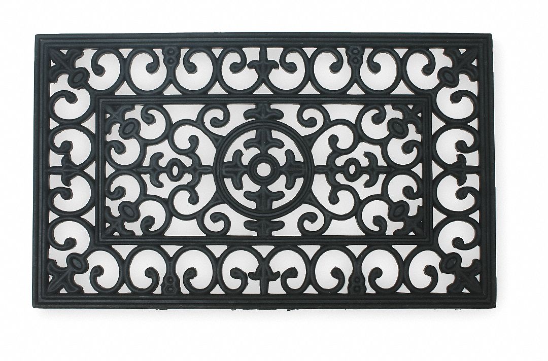 Mat, Rubber Grill, BLK, 18x30In