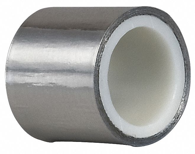 Foil Tape, 2 In. x 5 Yd., Shiny Silver