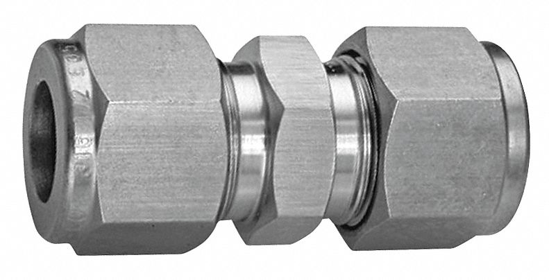 Union, Tube 8mm, Hex 15mm