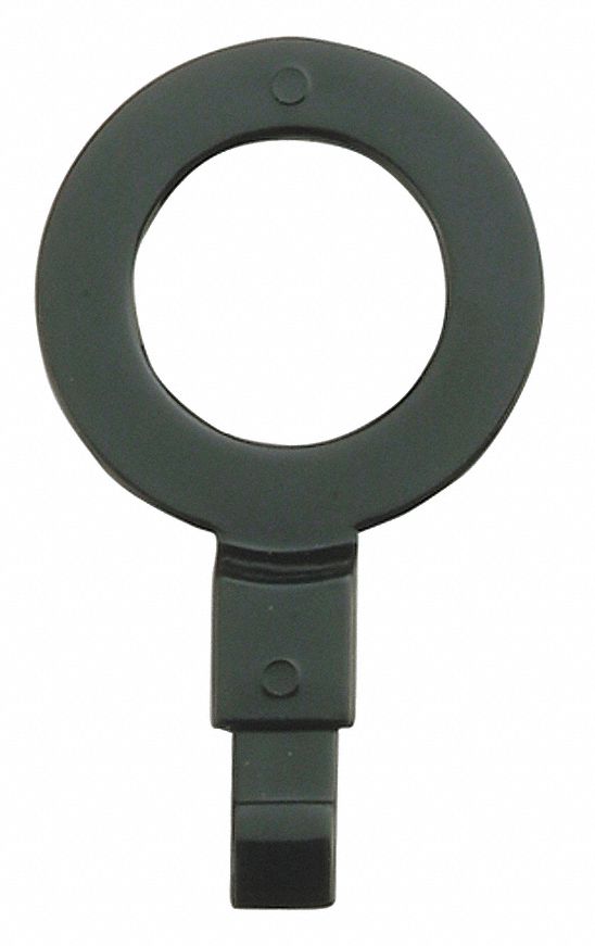 Fill Point ID Washer, 3/4 NPT, Black, Pk 6