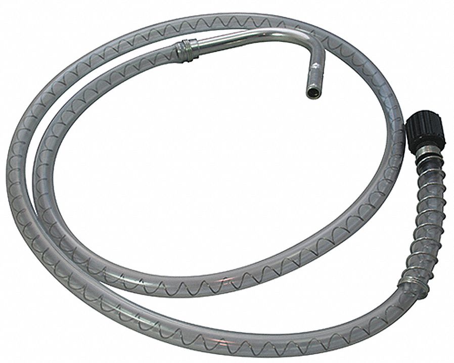 Discharge Hose, w/Anti-Drip Nozzle, 4 ft