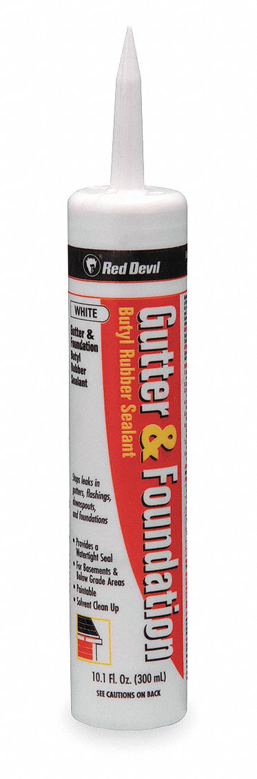 Sealant, Gutter/Foundation, Gray, 10.1 Oz