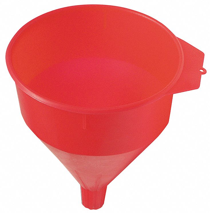 Funnel, 6 Quart, Dia 9 In, Length 9 In