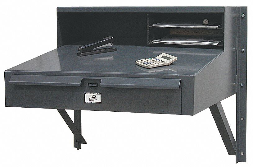 Wall Mounted Desk, W 30, H 27, D 28