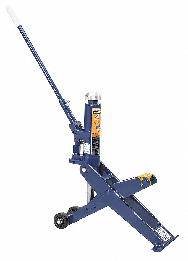 Hydraulic Forklift Jack, Steel, 4 Tons