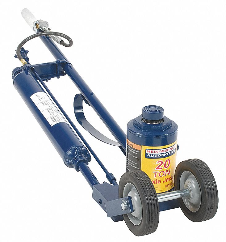 Hyd Serv Jack, 20 Ton, Low Height 9 3/8 In