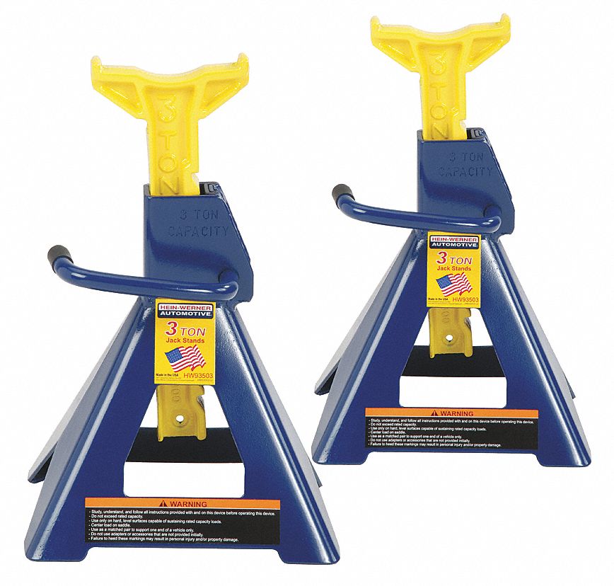 Vehicle Stand, Cap 3 Tons, PK 2
