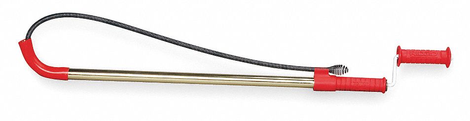 Closet Auger, 6 Ft, 1/2 In Cable w/Bulb