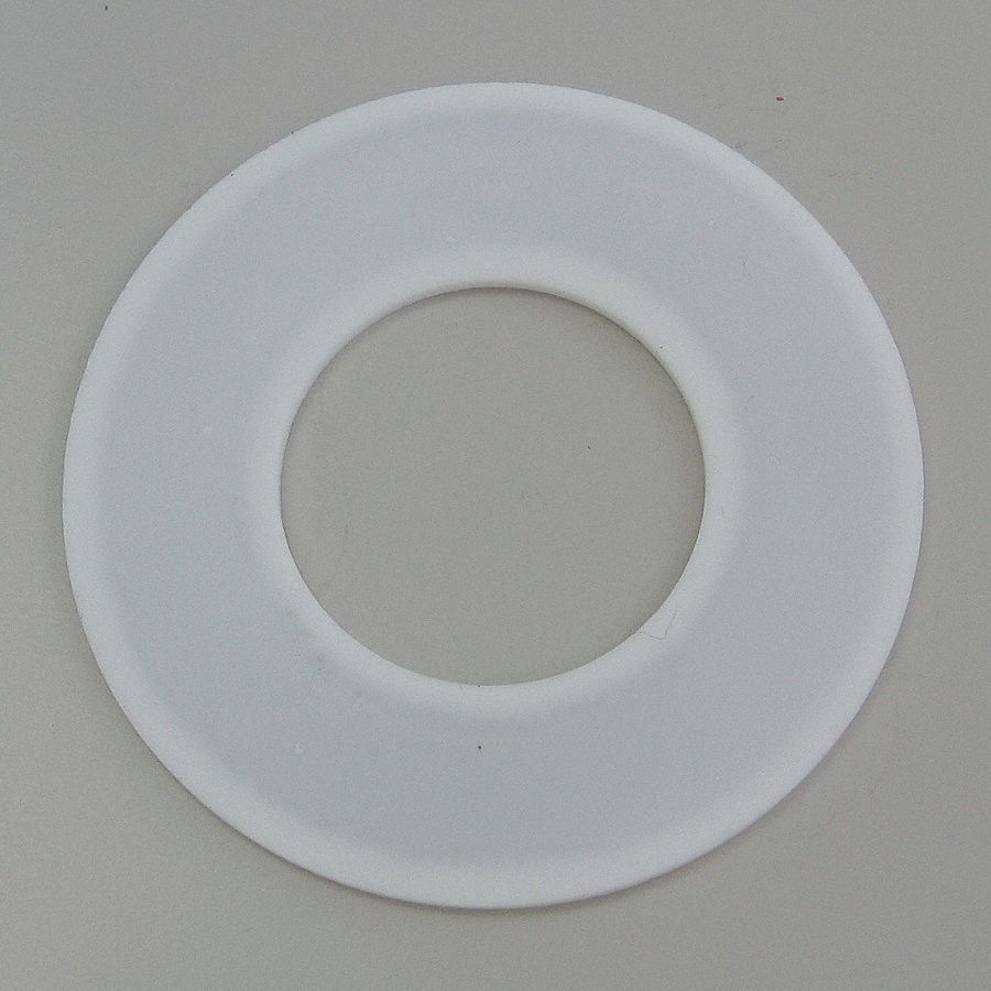 Flange Gasket, Ring, 3/4 In, PTFE