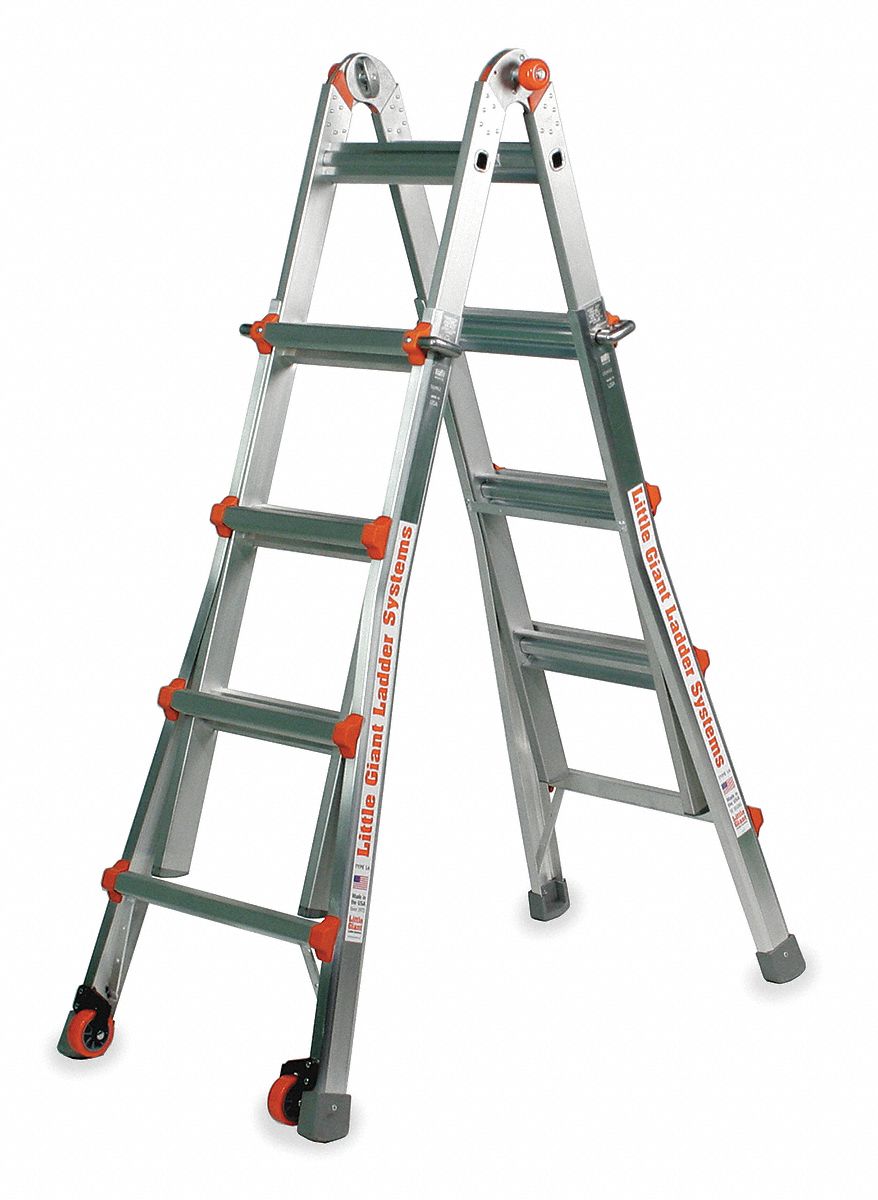 Multipurpose Ladder, 13 ft., IA, Aluminum