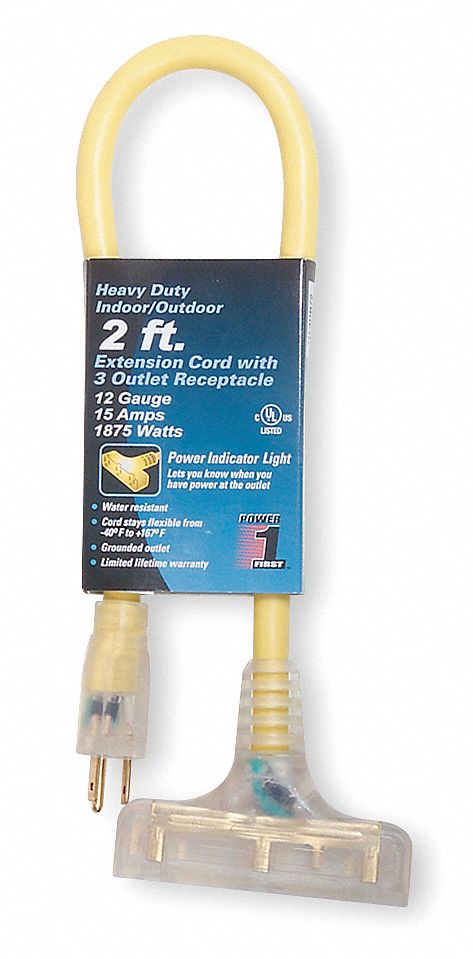 Cord, Extension, 2 Ft
