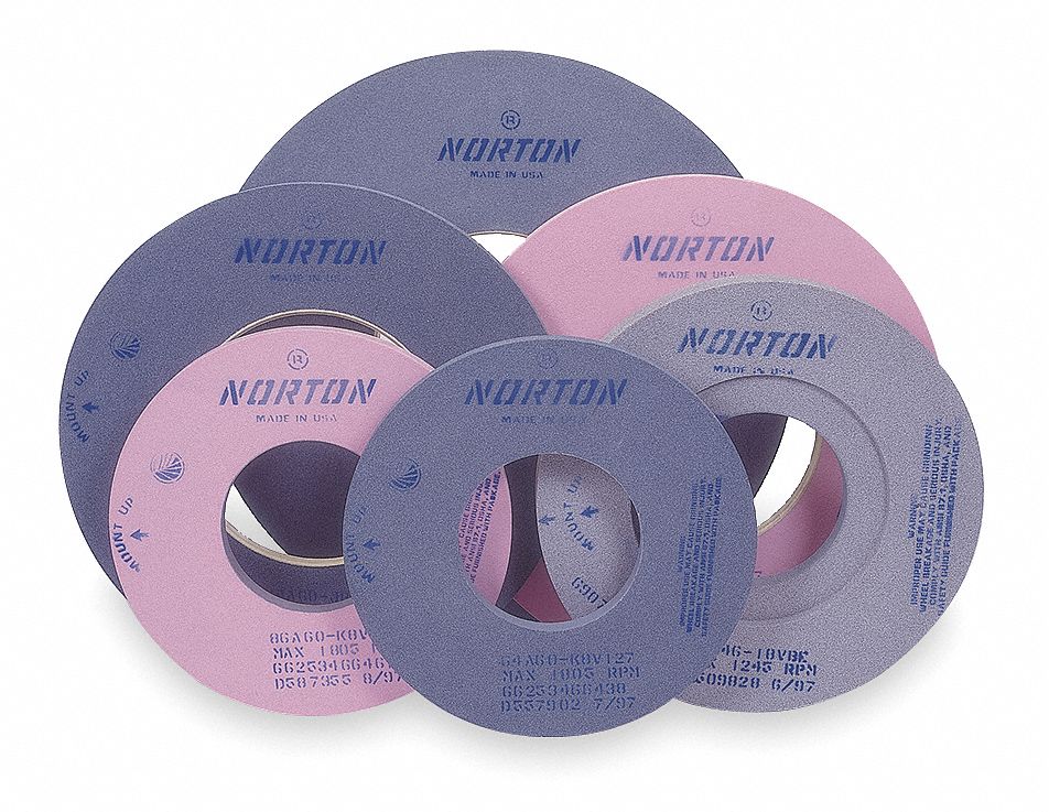 Cylindrical Grinding Wheel, 16x2x5, AO, 46G
