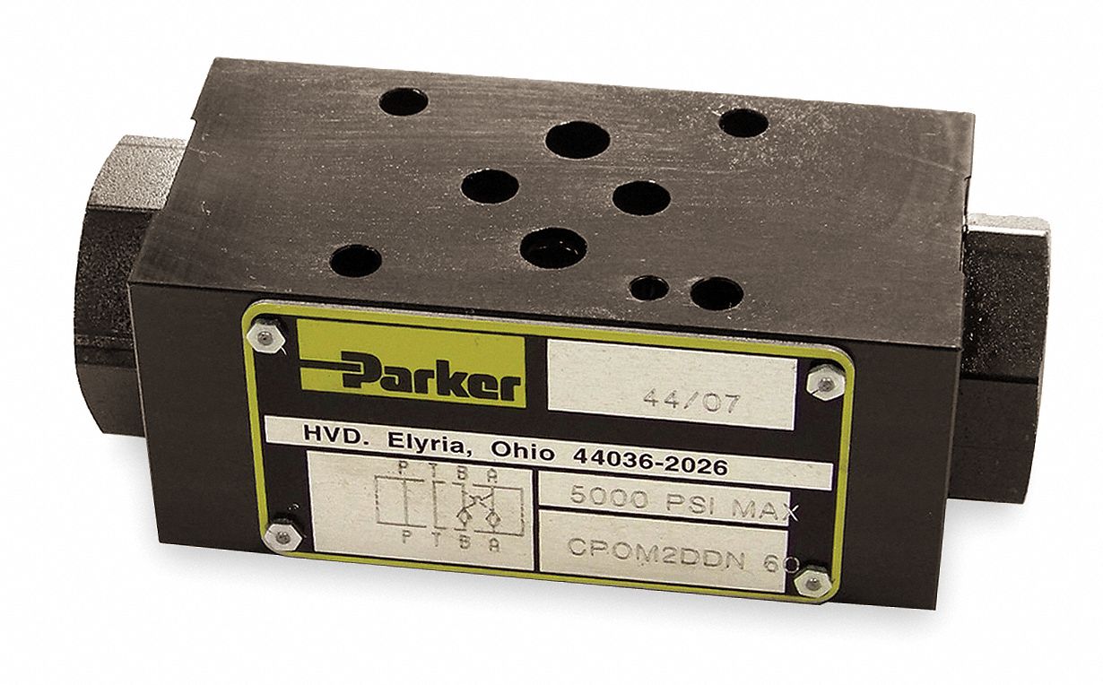 Pilot Operated Check Valve, Sandwich, D03