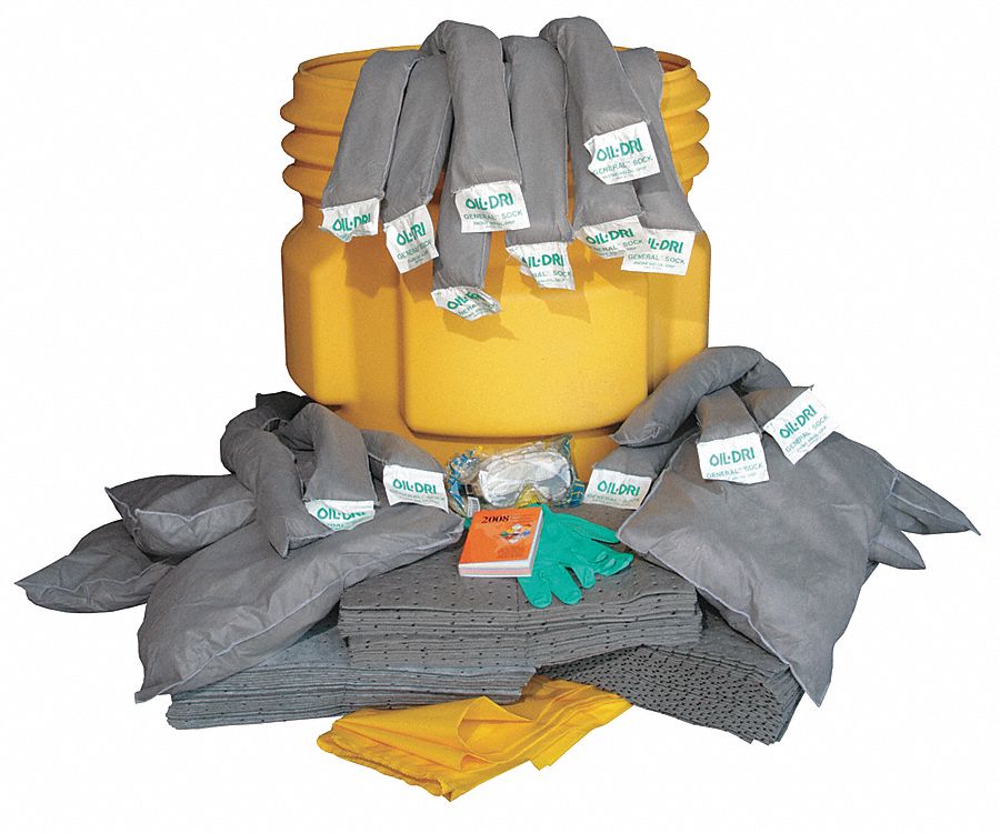 Spill Kit, 55 gal., Universal, Can