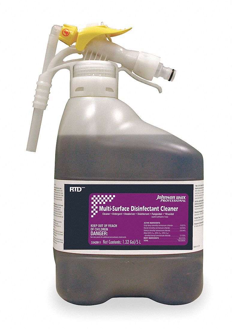 Cleaner, Disinfectant