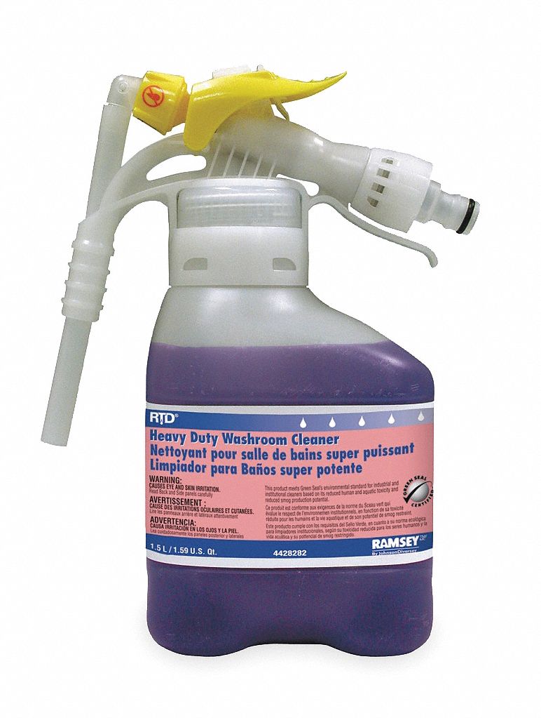 Bathroom Cleaner, Size 1.5L, PK 2