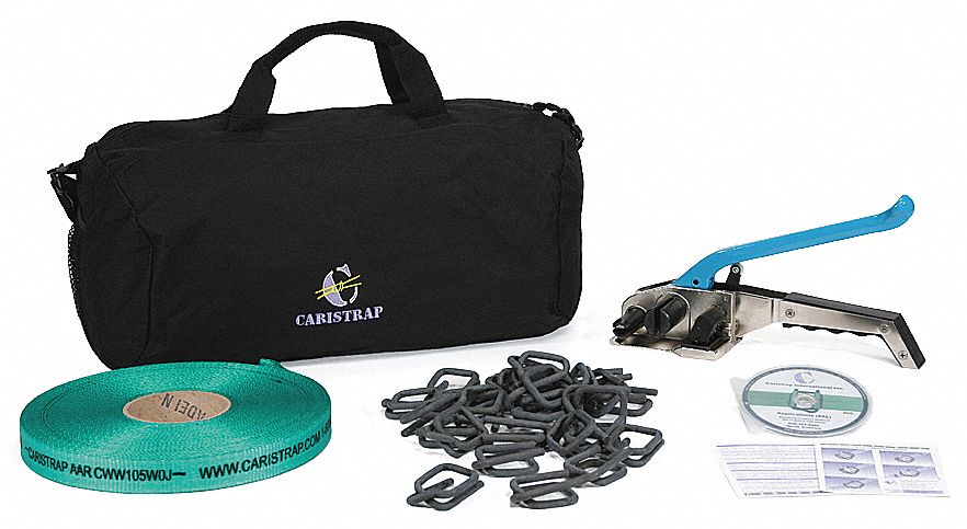 Strapping Kit, Polyester, 164 ft. L