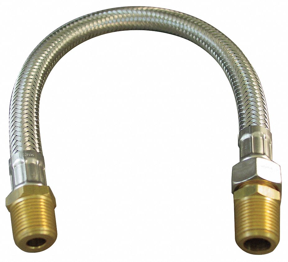 Flexible Hose Assy, 3/4 In, 36 In L, EPDM