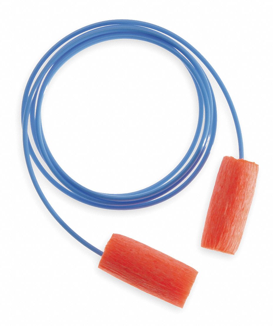 Ear Plugs, 29dB, Corded, Univ, PK100